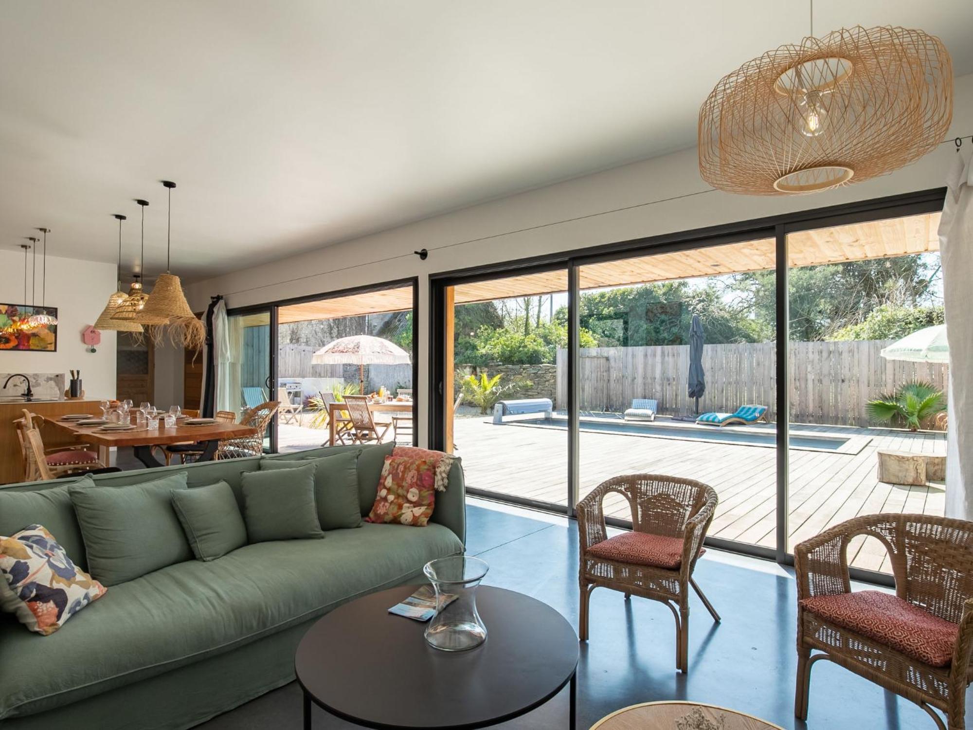 Holiday Home La Villa Agapanthes By Interhome Locquirec Exterior foto
