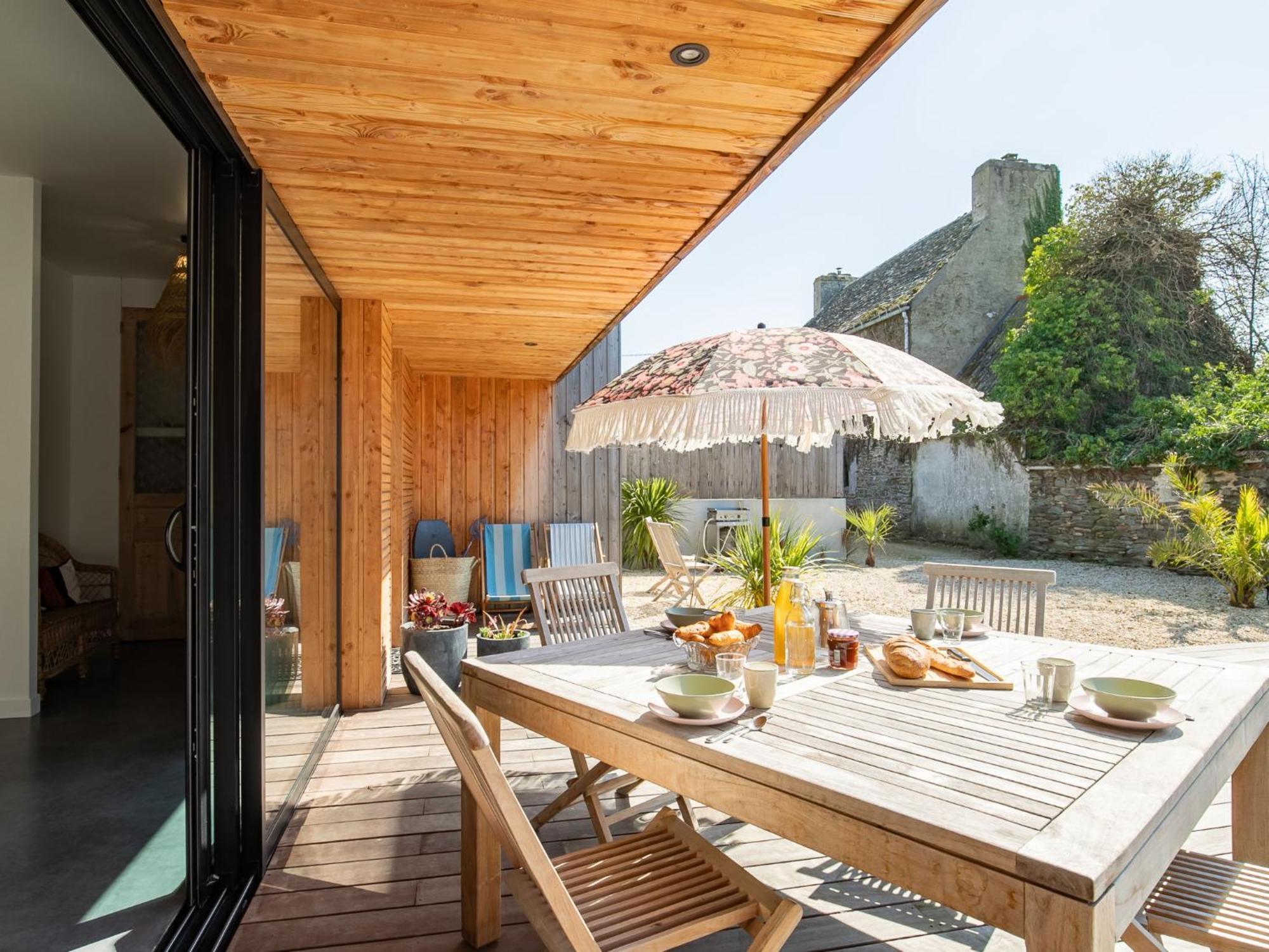 Holiday Home La Villa Agapanthes By Interhome Locquirec Exterior foto